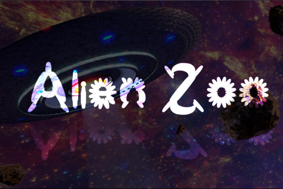 Alien Zoo Font for Creative Projects