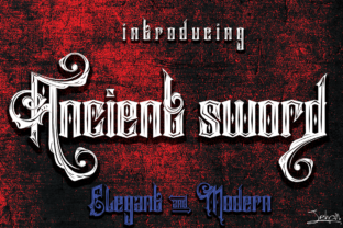 Ancient Sword Font Review