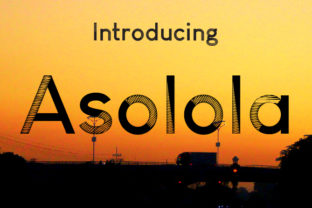 Asolola Font for Creative Projects