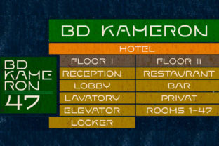 BD Kameron Font
