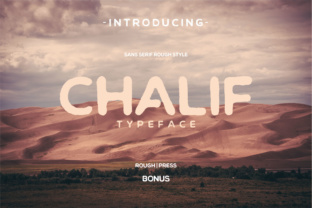 Chalif: A Display Font for Creative Campaigns