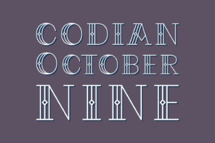 Codian October Nine Font