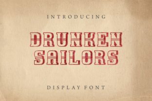 Drunken Sailors Font