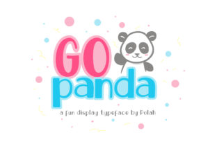 Go Panda Font for Creative Branding