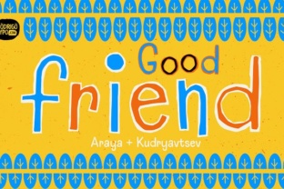 Goodfriend Font for Creative Design