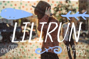 Lilirun Font for Business Branding