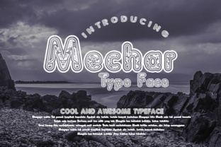 Mechar: A Bold Typeface for Creative Projects