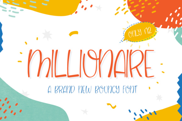 Millionaire Font for Creative Makers