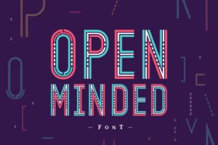 Open Minded Font for Bold Branding