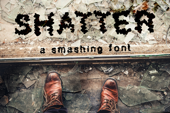 Shatter Font for Creative Design