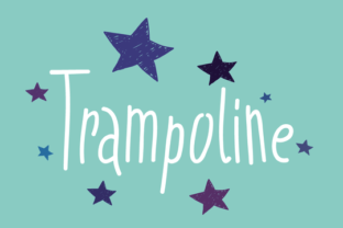 Trampoline Font for Web Design