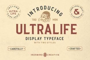 Ultralife Family Font