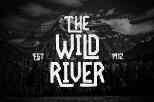 Wild River Font for Business Branding